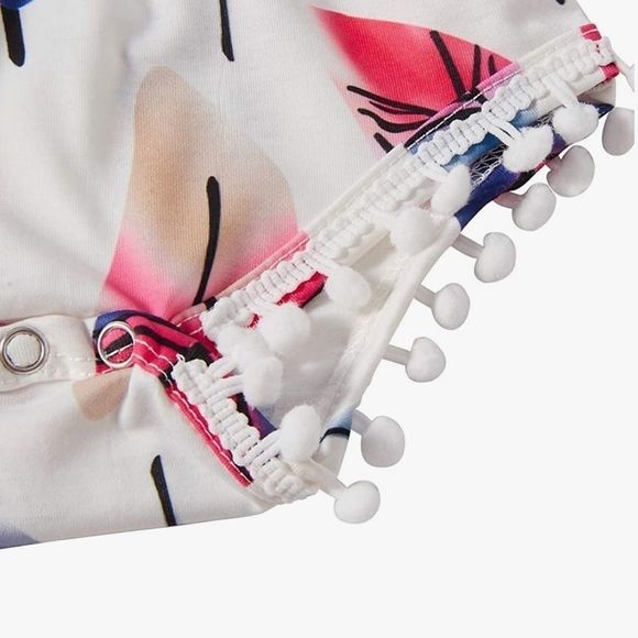 UNICOMIDEA Baby Girl Onesie Romper Sleeveless - Picture 7 of 9